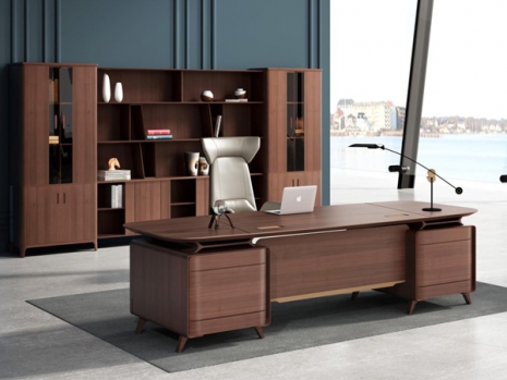 實木(mù)辦(bàn)公(gōng)桌-GT02