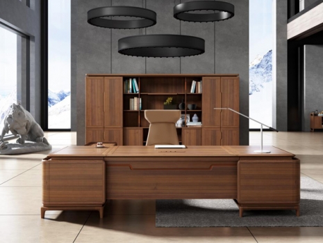 實木(mù)辦(bàn)公(gōng)桌-GT01